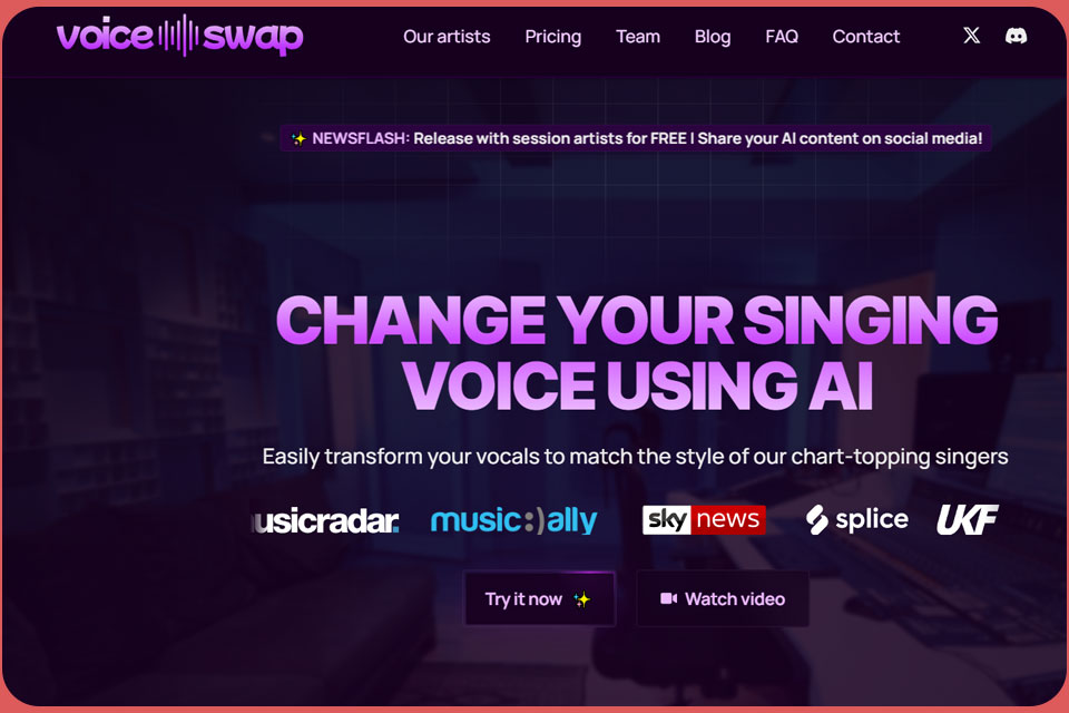 Voice Swap - Transform Your Voice with AI